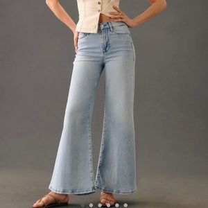 Frame jeans - high Waisted Wide Legged Le Palazzo Crop